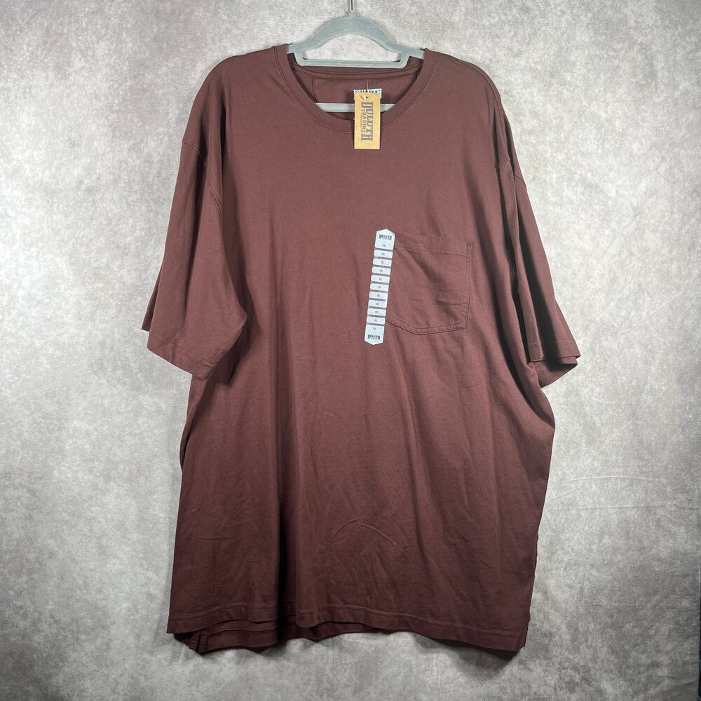 Duluth Trading Co. Longtail T Shirt‎ Mens 2XL Brown Short Sleeve Workwear NEW